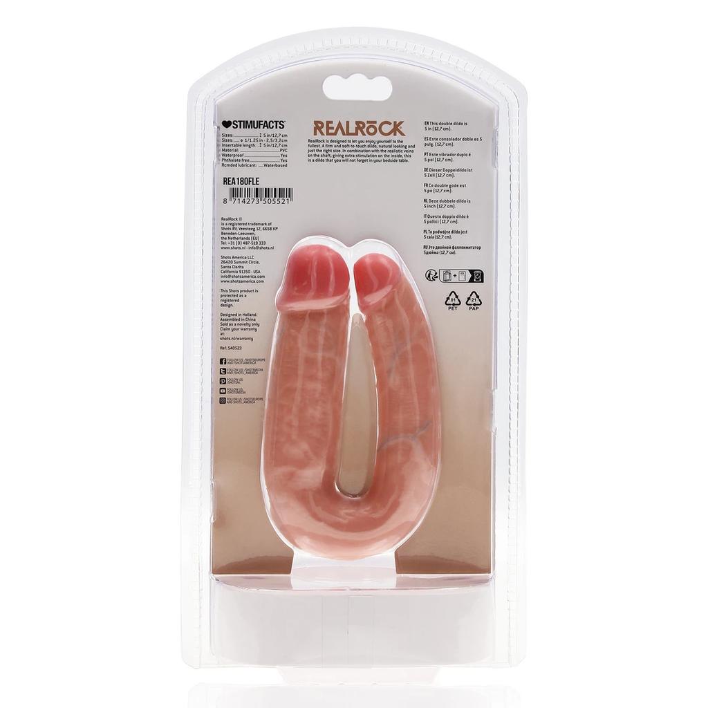 RealRock - Wrapped Realistic Dildo - Double 12.7 cm
