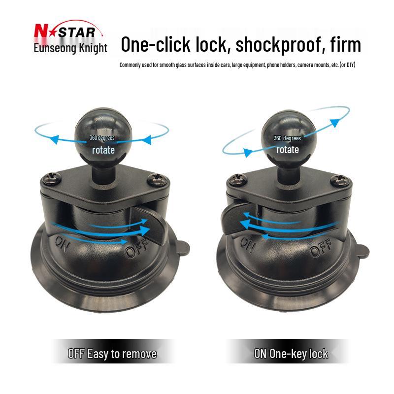 Universal Car Glass Vacuum Suction Cup with 25mm Ball Head Mount