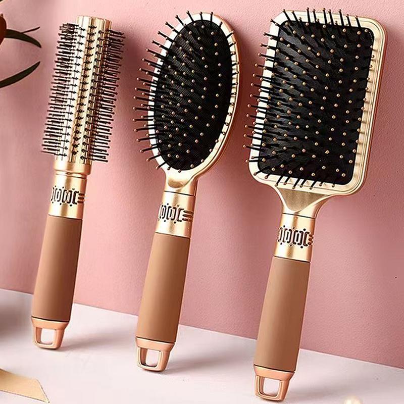 Anti Static Airbag Massage Comb Practical Care Head Hair Brush Household Curly Special For Real Hair Wigs Salon Spa Hairdressing