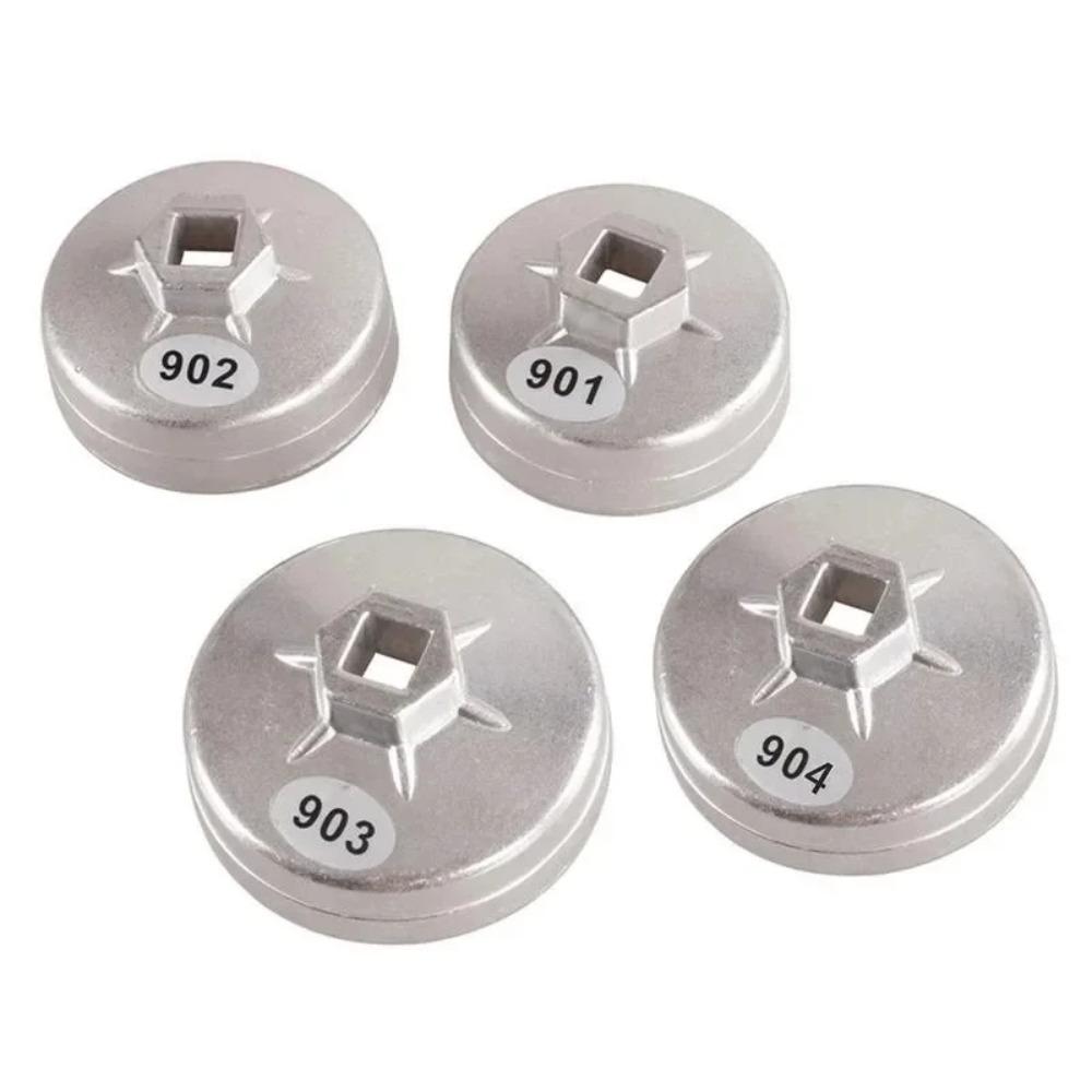 1pc Oil Filter Wrench Cap Socket - Fits 65/67/74/79mm Drive Size, Machine Filter Remover Hand Tool for Automotive Maintenance