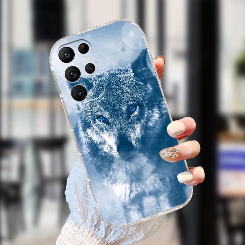 Clear Case For Samsung S25 S24 S23 S22 Ultra 5G Transparent Soft TPU Silicone Phone Cover For Galaxy S22 5G Protective Fundas