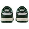 Nike Dunk Anti Slip Wear Resistant Low Top Skateboard Shoes Women's White Green