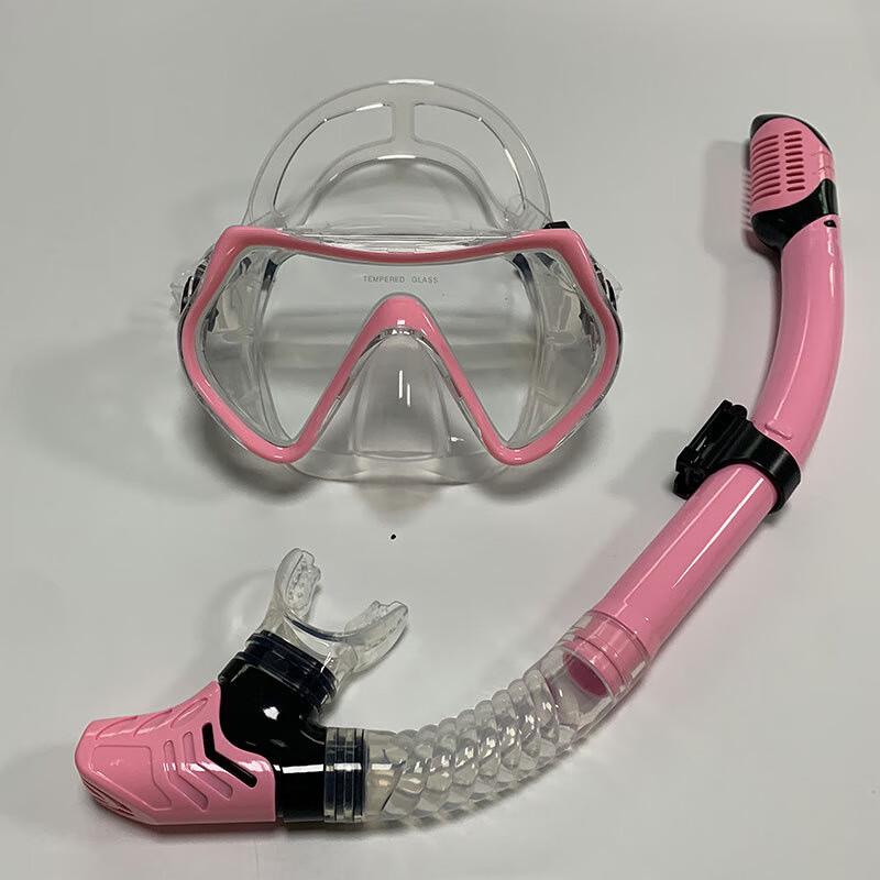 YBLKJ Large Frame Snorkeling Set with HD Mask & Snorkel