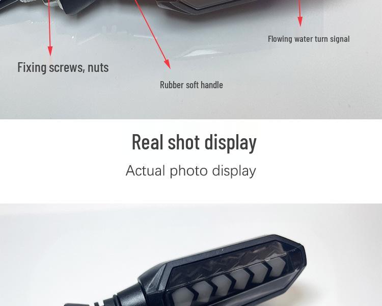 Semnalizatoare LED Universale pentru Motociclete Electrice, Lumini Flux, Pulsatorii și Scanante 12V, Accesorii Modificate.