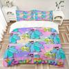 Colorful Cartoon Monster Starry Bedding Set Personalized Washable Custom 3Pcs Duvet Cover Pillowcases Soft Microfiber Home Bedroom Gift