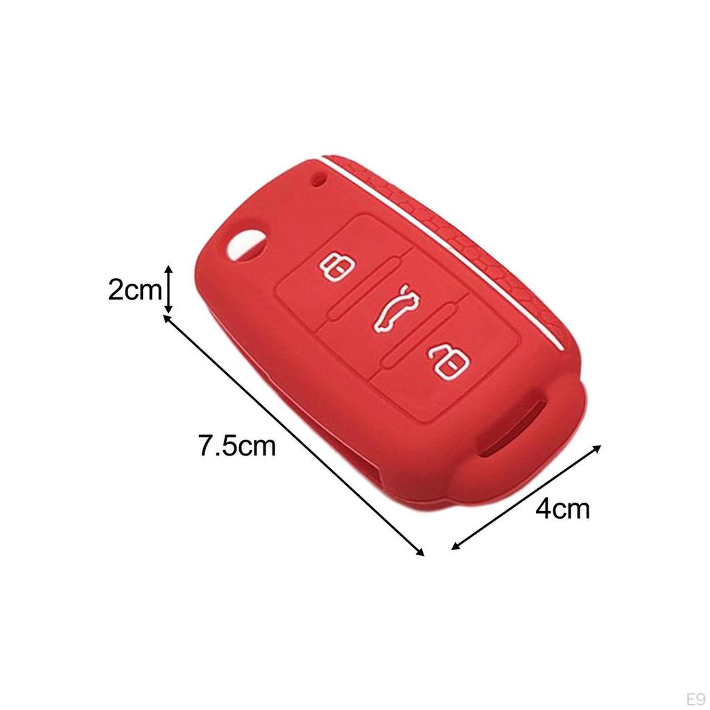 Control Key Fob Silicone Cover Case for Seat Protection