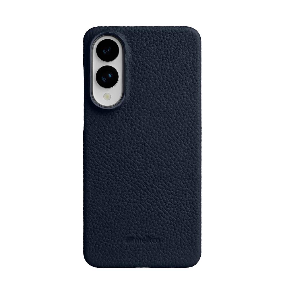 Melkco 100% Genuine Leather Case for Samsung Galaxy S25 Edge Ultra Plus Luxury Cover Handmade Real Cowhide Phone Cases S25 Ultra