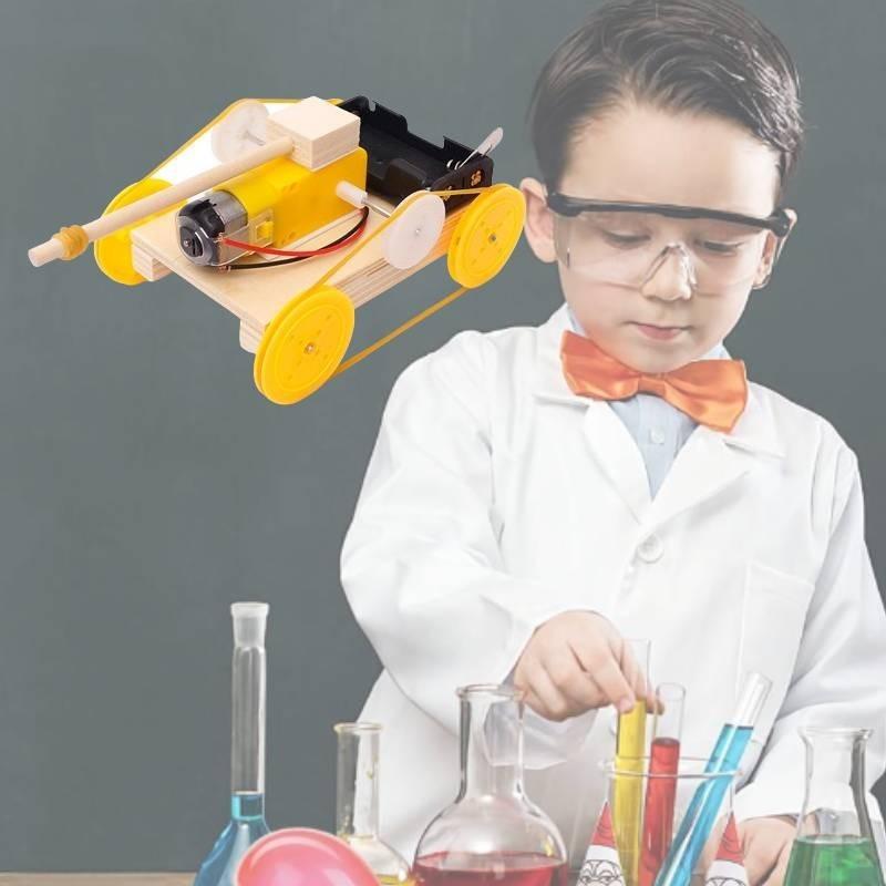 Mini Diy Electric Tank For Kids Stem Educational Science Experiment