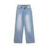LAP Indigo Washed Straight Fit Denim Pants Ar2Dp442