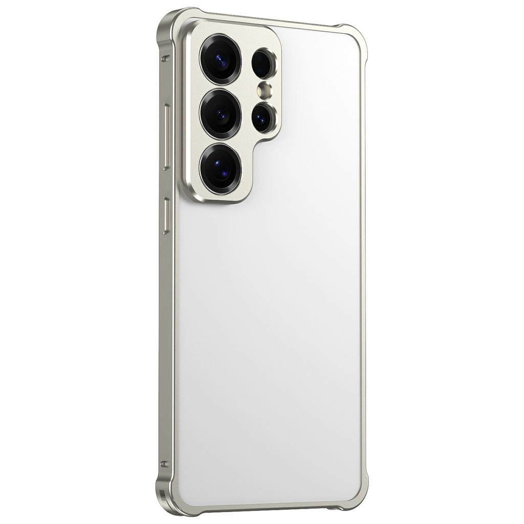 For Samsung Galaxy S26+ Bumper Case Alloy Frame Cover with Lens Frame