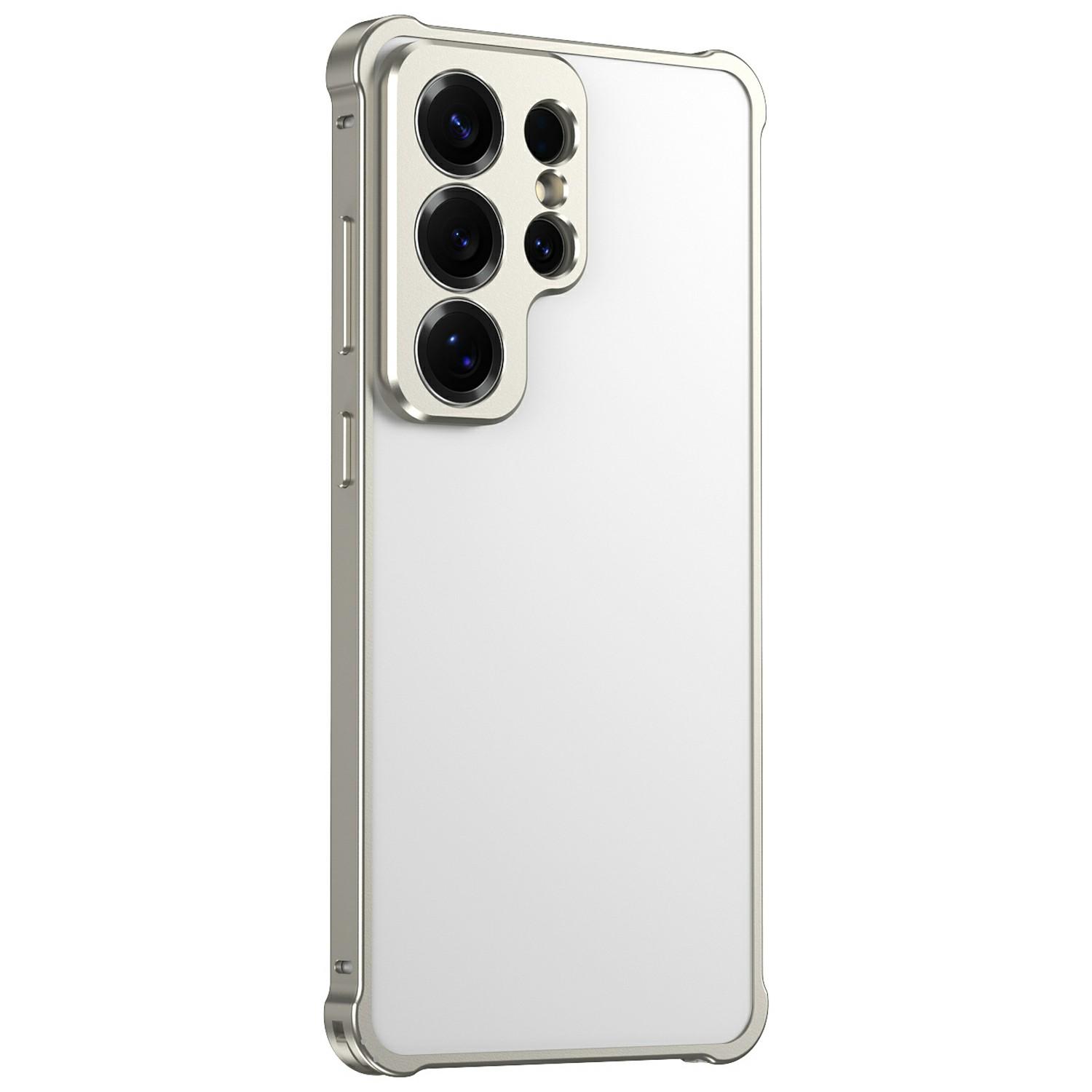 

For Samsung Galaxy S26+ Bumper Case Alloy Frame Cover with Lens Frame