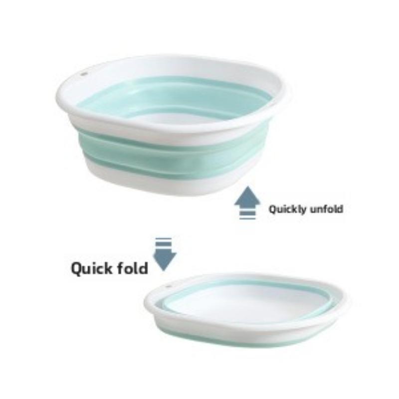 Household Foldable Washbasin, Portable Bathroom, Dormitory Laundry Basin, Washbasin, Multi-functional, Good Storage, Foldable Basin