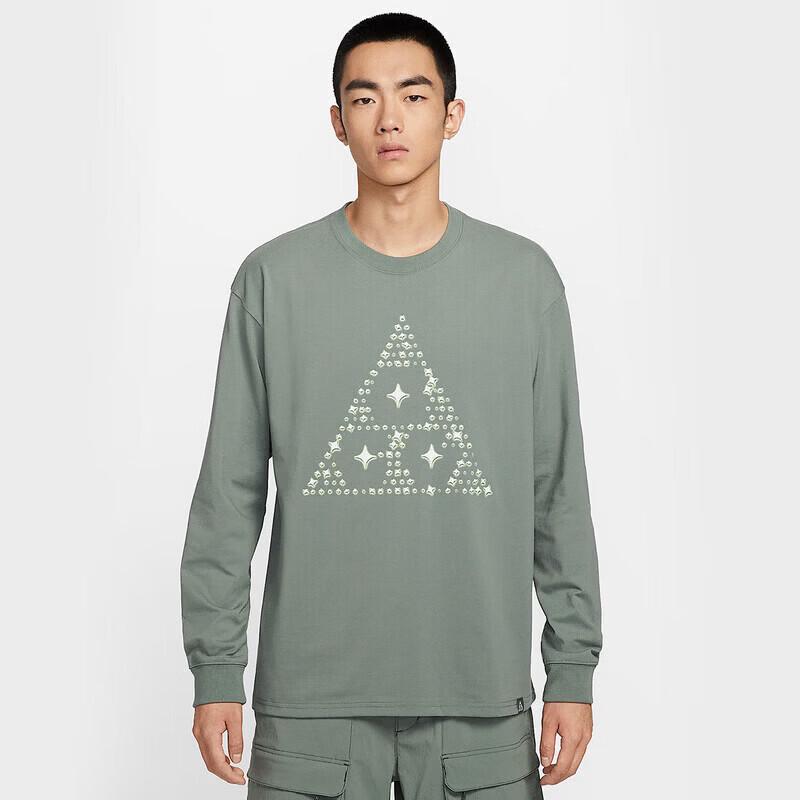 Nike Men's Long Sleeve Sport Casual Knit Top