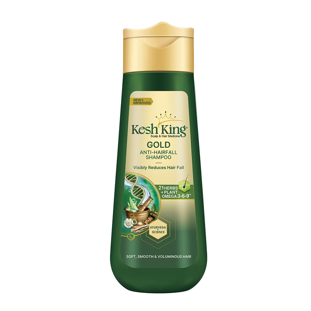 Kesh King Anti Hairfall Shampoo with aloe and 21 herbs, 340ml