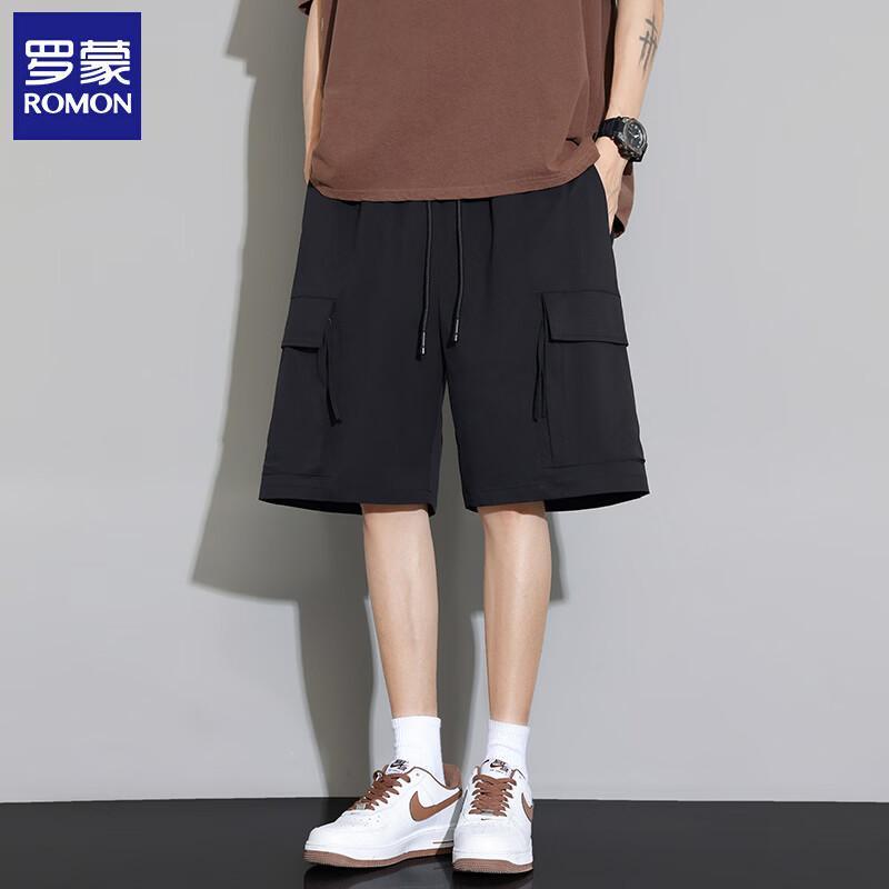 Romon Men s Casual Workwear Shorts XL