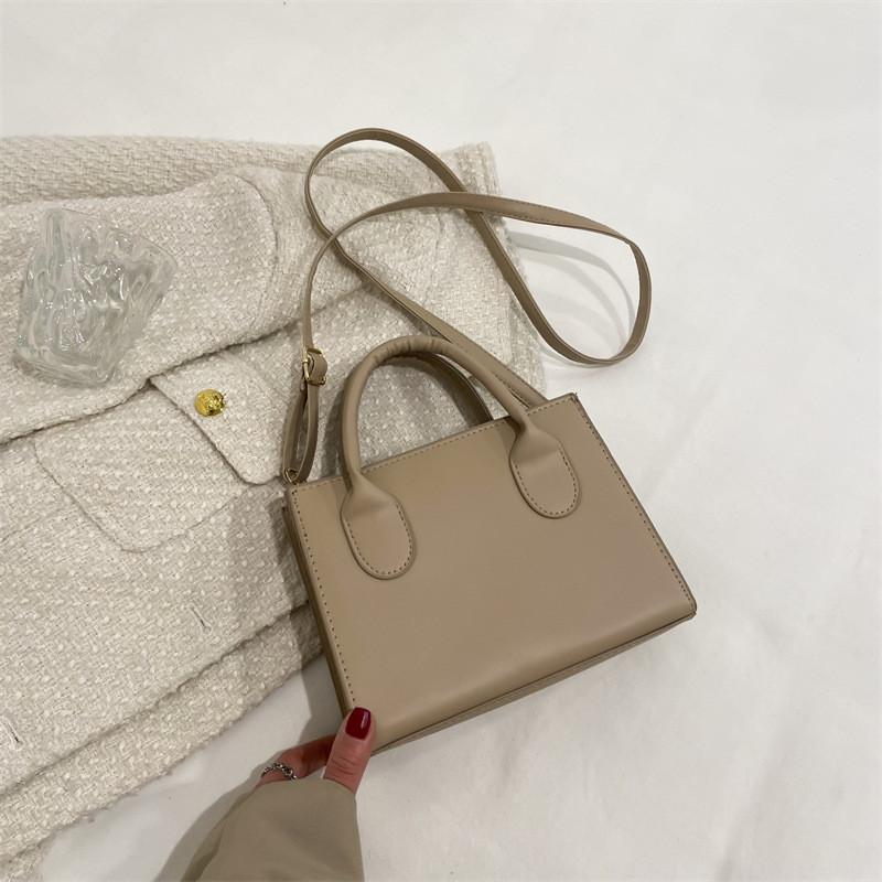 

Stylish Summer Handbag For Women Small Square Pu Bag In Trendy Black Pink Brown Colors хакі