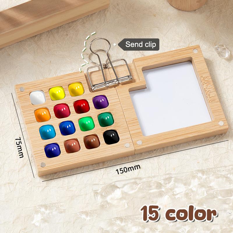 Reise Aquarellfarben Palette Set Mini Taschen Künstler Aquarellfarben Palette Reise Sets Für Maler Künstler Studenten