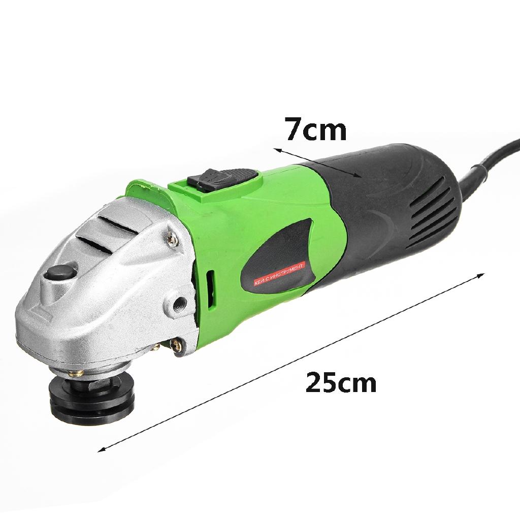 115-125mm  Adjustable Electric Angle Grinder Grinding Machine 980W Metal Cutting Tool 11000RPM Anti-Slip Powerful Protect New