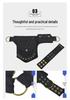 Unisex Retro Rivet Waist Bag: Multi-Functional Crossbody for Outdoor Sports and Phone Storage