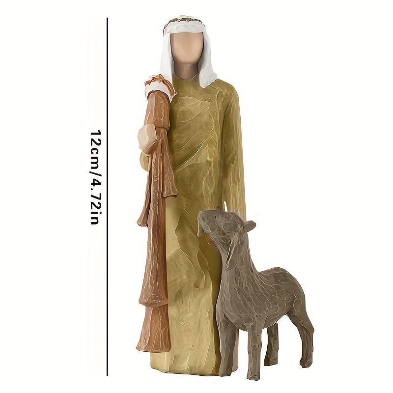 

Christmas Character Statue Collection Sculpture Handdrawn Christmas Zan Pognaro BibleMagi Holiday Christmas Wedding Gift