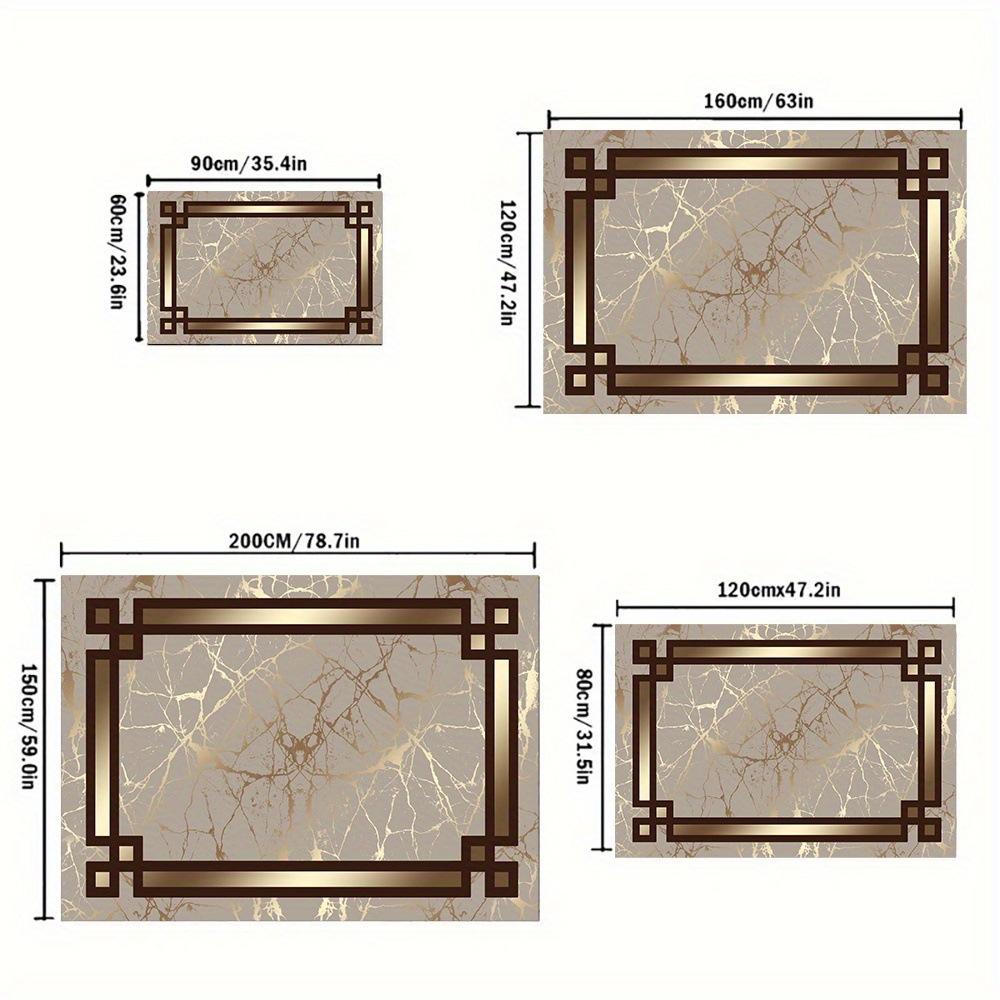 Crystal Velvet Carpet Living Room DirtResistant And Easy To Take Care Of Foot Pads Large Area FullSpread NonSlip Pad Household Absorbent Carpet