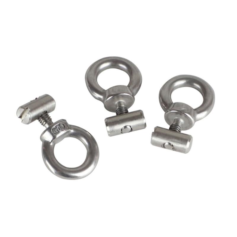 Awning Rail Stoppers 6mm with Carabiners for Caravans Motorhomes Campervans Camping Tents,Awnings Accessories