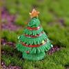 Christmas Micro-landscape Accessories Christmas Tree Ornaments of Various Sizes Resin Handicraftsand Cute Home Decorations