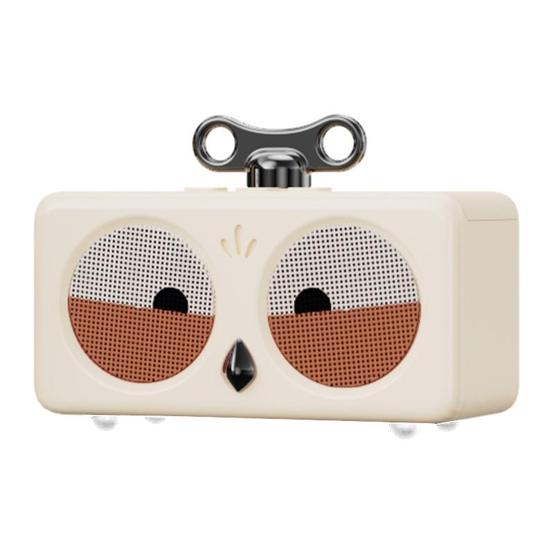 Retro Desktop Bluetooth Speaker New Owl Model Outdoor Wireless Subwoofer Sound Box High Quality Sound