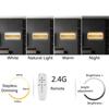 LED-Wandleuchte 2,4G Bluetooth-Fernbedienung Dimmbare Wandlampe AC170-245V Wohnzimmer Schlafzimmer Innenwandleuchte Leuchte