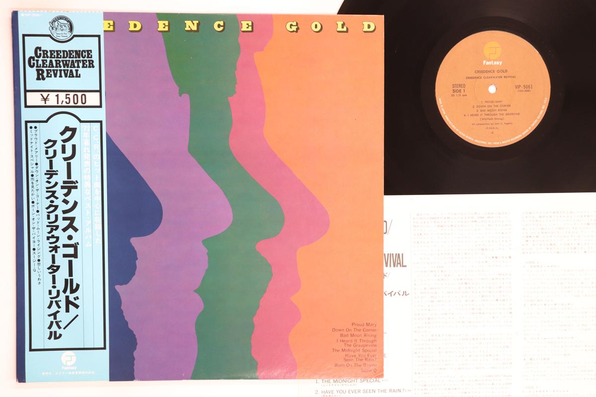 

LP Record CREEDENCE CLEARWATER REVIVAL Creedence Gold VIP5061 FANTASY 1978 Japan Obi Rock Used