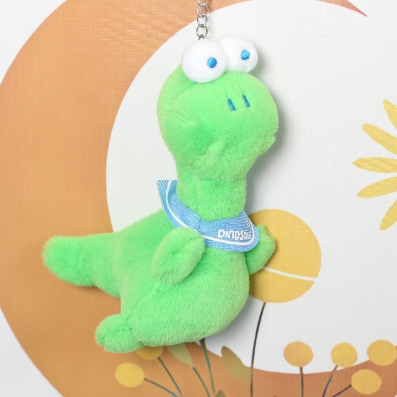 Cute Cute Big-eyed Little Dinosaur Plush Toy Doll Creative Cartoon Dinosaur Schoolbag Hanging Decoration Keychain