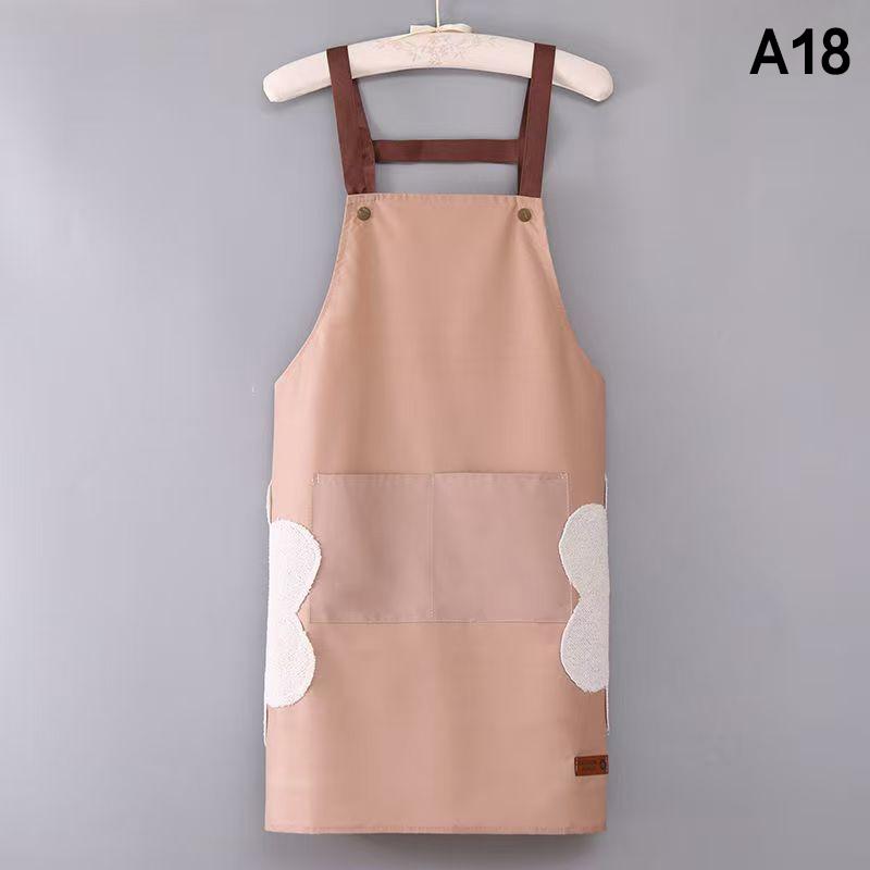 Odolná zástěra proti špíně Vodotěsná Velká kapsa Hotel Restaurace Kavárna Západní kuchyně Vaření Cukrářství Pracovní oblečení Zástěra