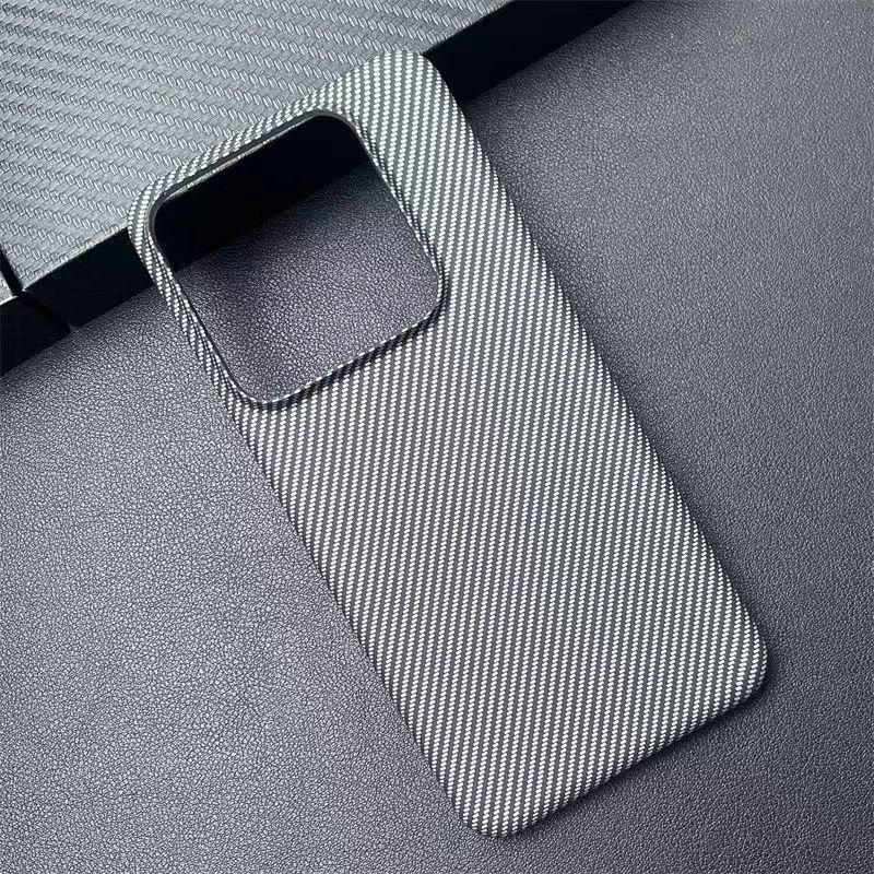 For Xiaomi POCO F6 Pro Case Fashion Hard Carbon Fibre Slim Skin Protective Back Cover Cases For Xiaomi POCO F5 F6PRO Phone Shell