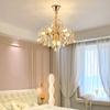 Crystal ceiling chandelier luxury E14 LED light indoor light modern lobby decoration dining table light ceiling chandelier