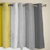 Window Curtains for Living Room Retro Yellow Gray Gradient Wood Grain Curtains for Child Bedroom Kitchen Decor Blinds Drapes