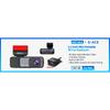 E-ACE Dashcam Car Dvr 4.3 Inch Mirror FHD 1080P Camera Optional Dual Lens DVR  Rearview Mirror Dash Camera Video Recorder Auto