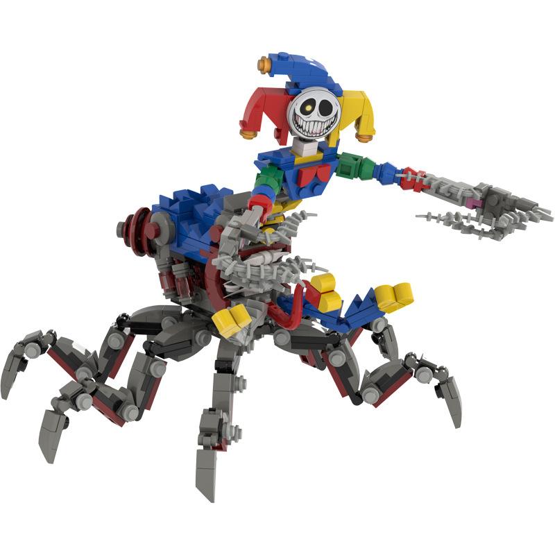 Hot New Releases Bobble Game Time 5 Joker Spider Building Block Assembly Small Particle Figurine Model Ornament Handmade Toy