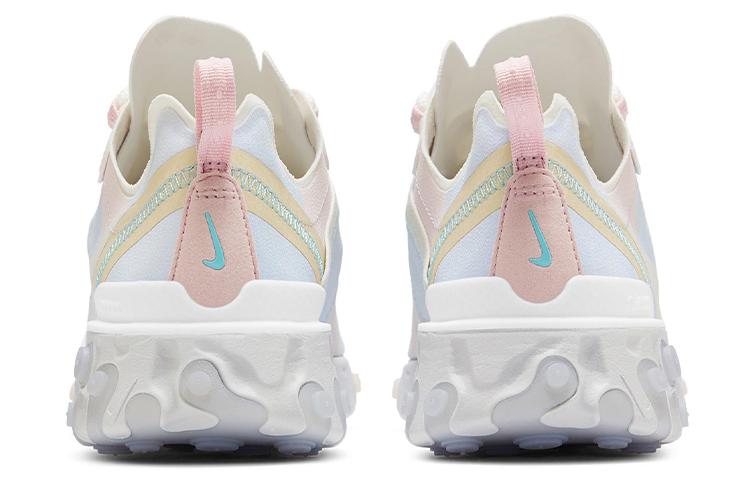 Nike React Element 55 White Crimson Gold Women's DB5926-011