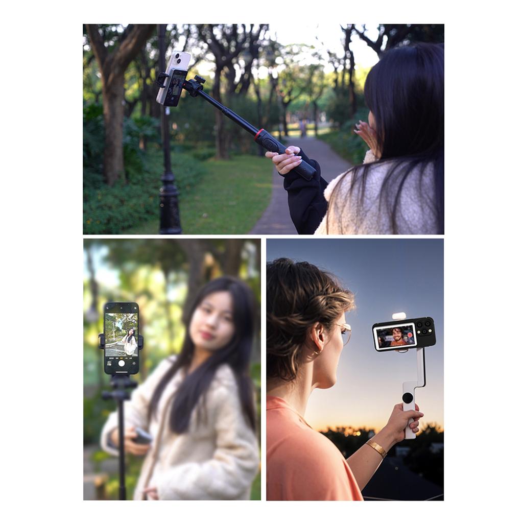 Magnetic Phone Vlog Selfie Monitor Screen Wireless Selfie Monitor Screen Phone Vlog Selfie Screen for Selfie Vlog Live Stream