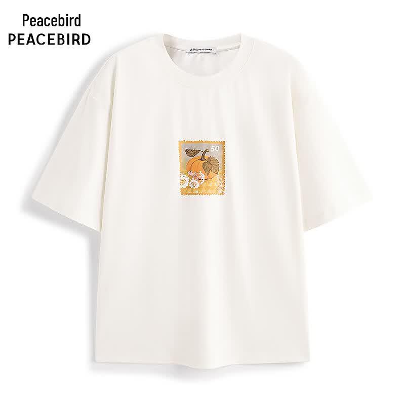 Мужская футболка с принтом Peacebird BBCNG311C L