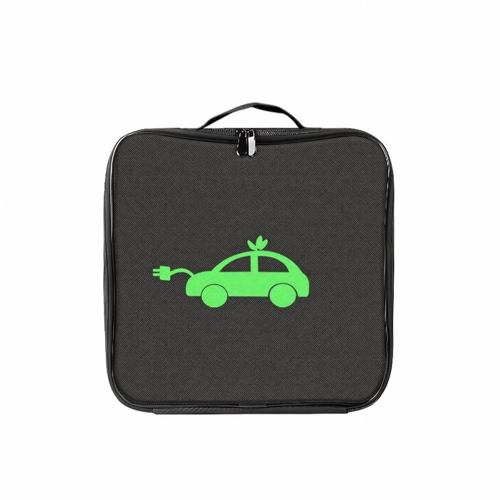 Space-Saving EV Charging Cable Storage Bag Heavy Duty Electric Vehicle