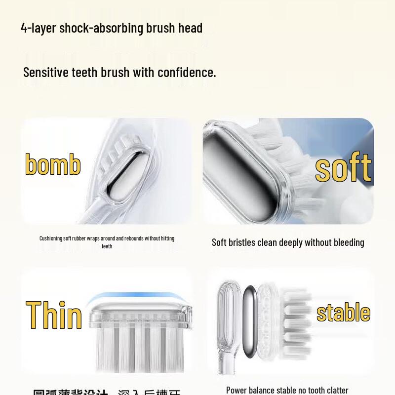 LAIFEN SE Sweep-Vibration Electric Toothbrush CN plug (adapter included)