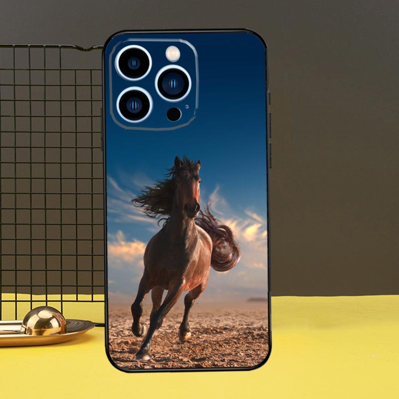 

Красивый чехол с изображением лошади для Apple iPhone 11 14 12 Pro Max mini XS XR X 8 7 Plus SE 2020 13 Pro, чехол для телефона, капа iPhone 14Pro MAX