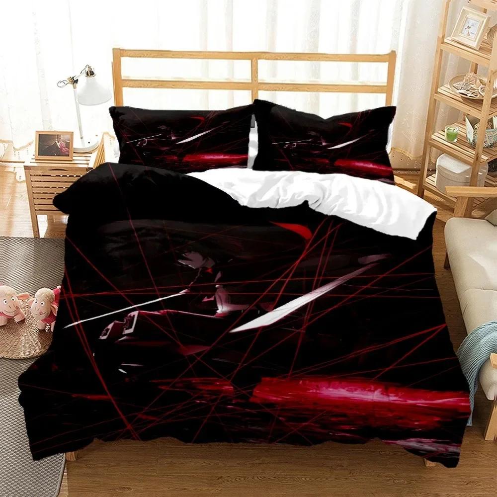 Japanese Anime Polyester Bedding Sets Boys Covers Boys Duvet Cover Set For Teens Bedding Set Cover Pillowcase