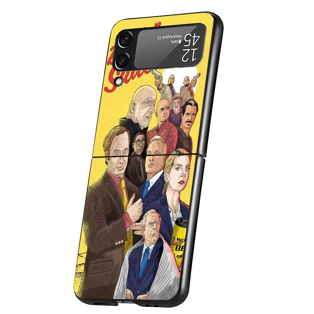 Better Call Saul TV Case Phone Cover for Samsung Galaxy Z Flip 7 6 5 4 3 5G ZFlip7 ZFlip6 ZFlip5 ZFlip4 ZFlip3 Black Fundas Gala