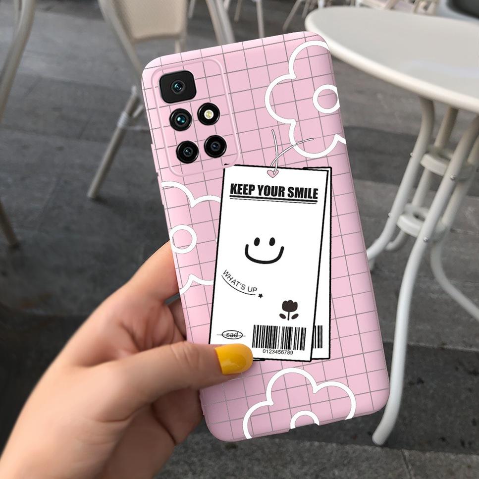 NEW Design For Cover Xiaomi Redmi 10 Case Cartoon Bumper Back Shockproof Soft TPU For Xiomi Redmi 10 Hongmi10 Redmi10 Phone Bag