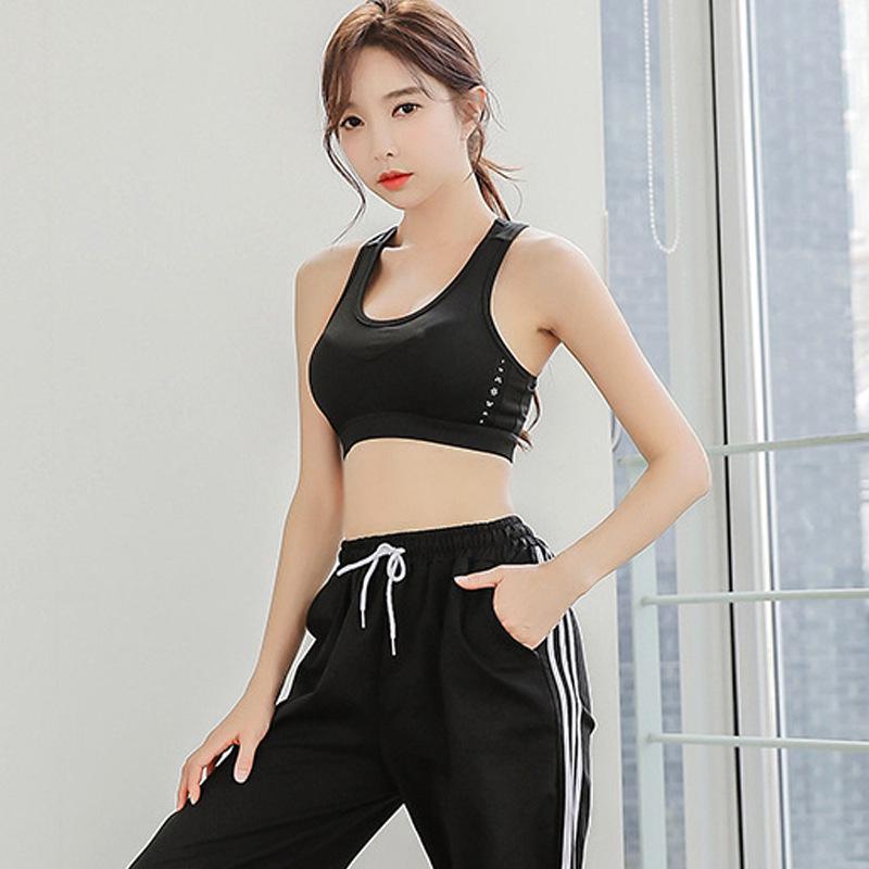Breathable Quick-Dry Open Back Yoga Sports Bra with Chest Pads for Women