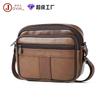 New business shoulder bag leather bag men's bag cowhide horizontal men's bag genuine leather casual messenger bag small backpack