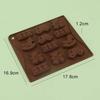 Chocolate Silicone Baking Mold Horse Multiple Flower Shape Cake Cookies Bread Candy Pastry Gummy Jelly Soap Candle Making Tool