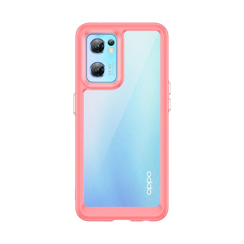 For Cover OPPO Find X5 Lite Case Find X5 Lite Capas Bumper Clear Multicolor Transparent For Fundas OPPO Find X5 Pro Lite Cover